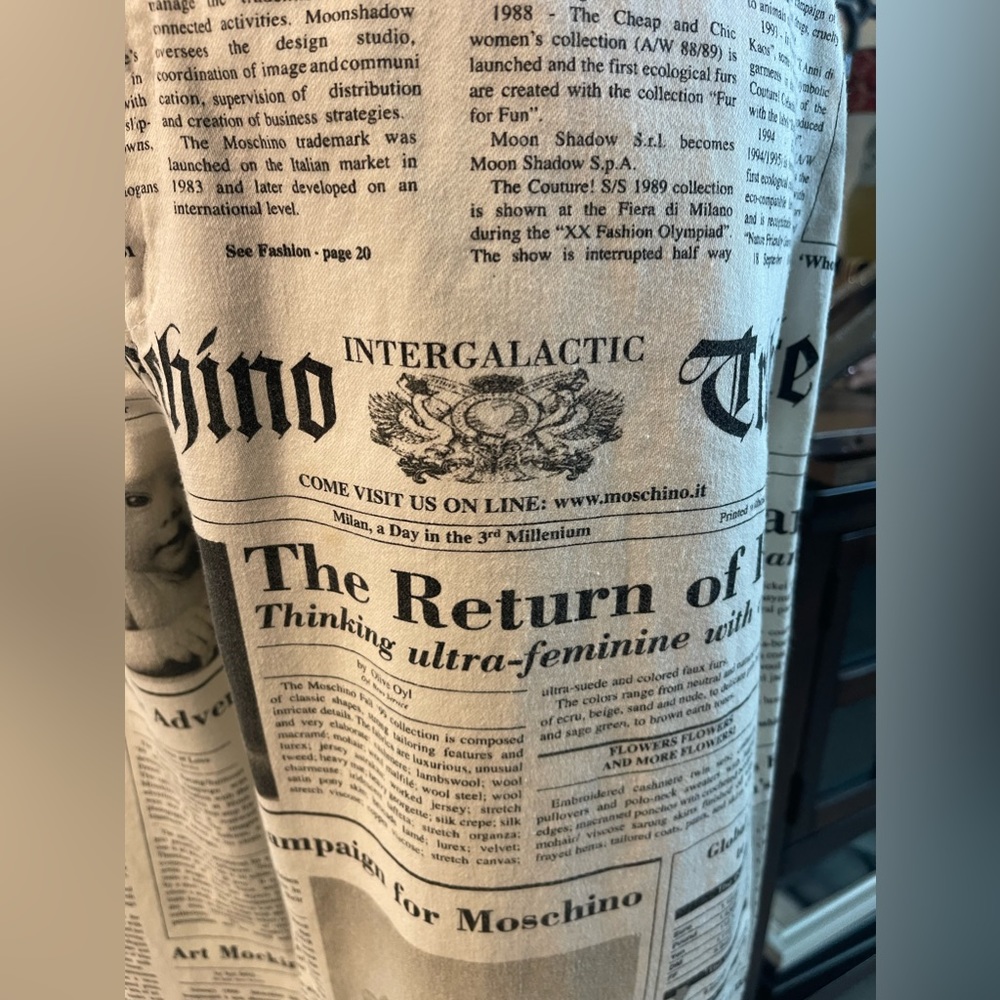 Original Moschino Pants